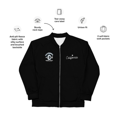 California Varsity Unisex Bomber Jacket