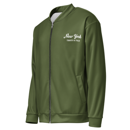 New York Unisex Bomber Jacket (Army Green)
