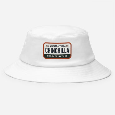 Chinchilla Apparel Old School Bucket Hat (Unisex)