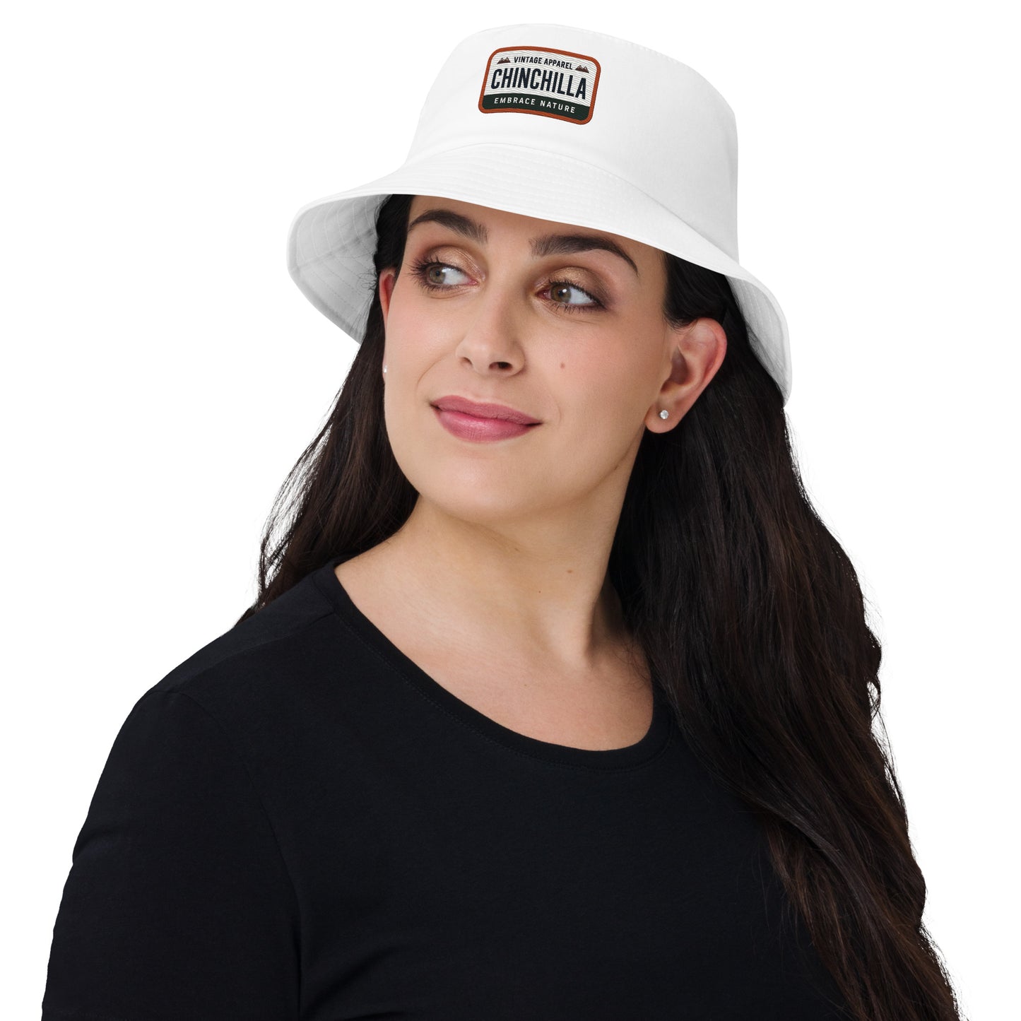 Chinchilla Apparel Old School Bucket Hat (Unisex)