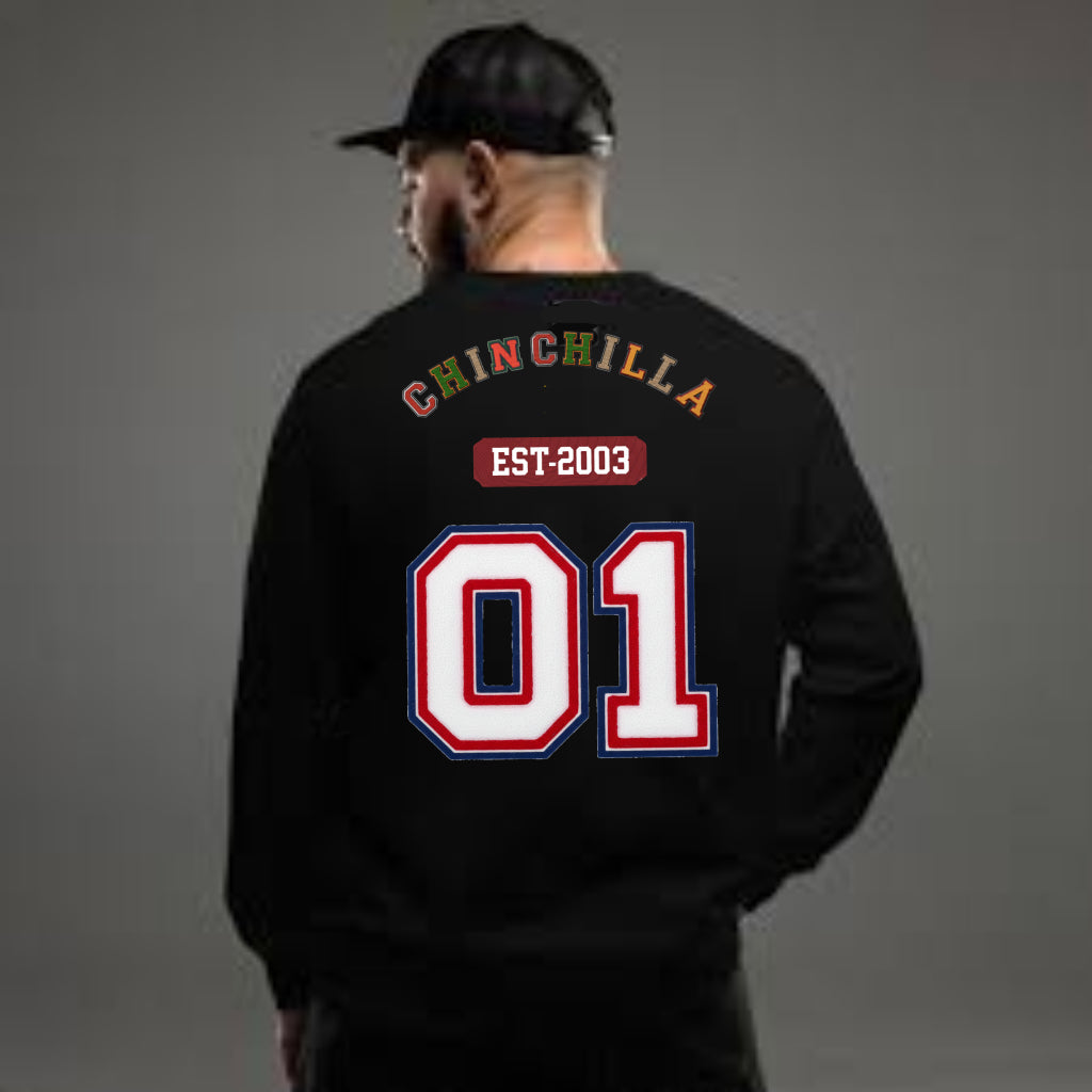 Chinchilla Varsity Unisex Organic Sweatshirt