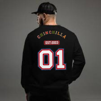 Chinchilla Varsity Unisex Organic Sweatshirt