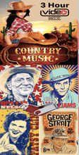 Load image into Gallery viewer, Country &amp; Western Music Video USB - Chinchilla Choons
