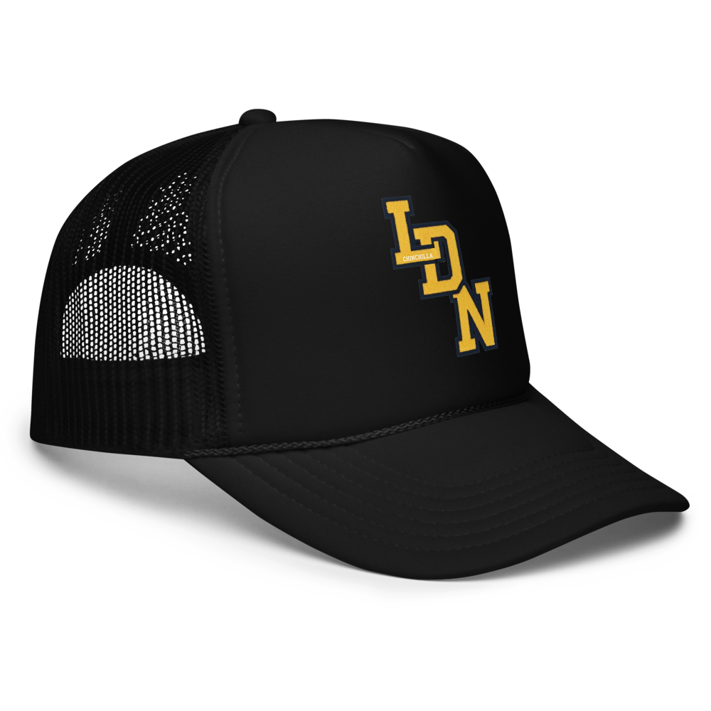 London (LDN)  Trucker Cap — Vintage Varsity Cap