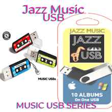 Cargar imagen en el visor de la galería, Jazz Music USB - Chinchilla Choons
