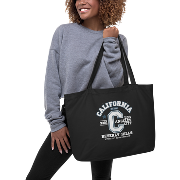 California Varsity Large Organic Tote Bag