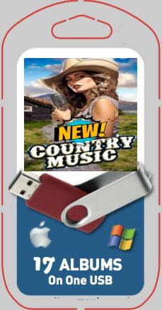 New Country & Western Music USB - Chinchilla Choons