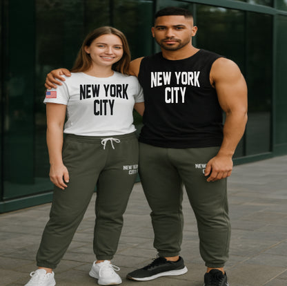 New York City Unisex Fleece Sweatpants