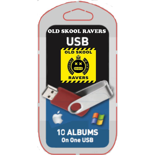 Old Skool Ravers USB - Chinchilla Choons