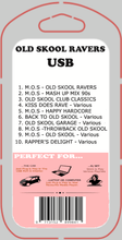 Cargar imagen en el visor de la galería, Old Skool Ravers USB - Chinchilla Choons

