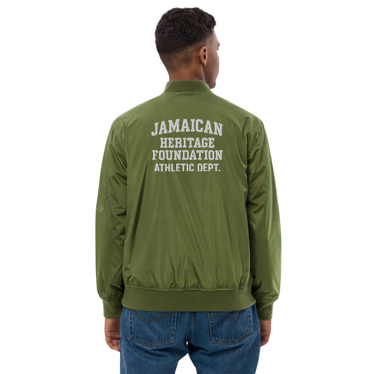 Jamaican Heritage Premium Mens Bomber Jacket