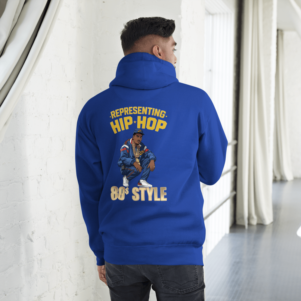 Representing Hip Hop Unisex Hoodie - Chinchilla Choons