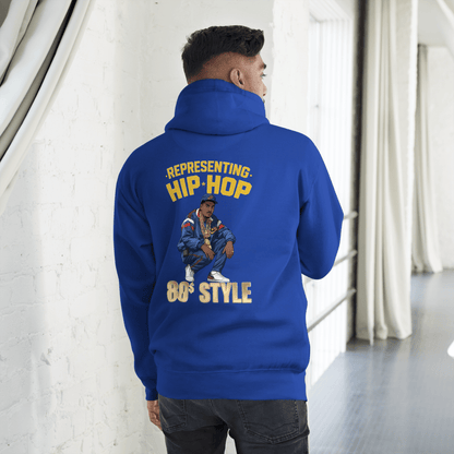 Representing Hip Hop Unisex Hoodie - Chinchilla Choons
