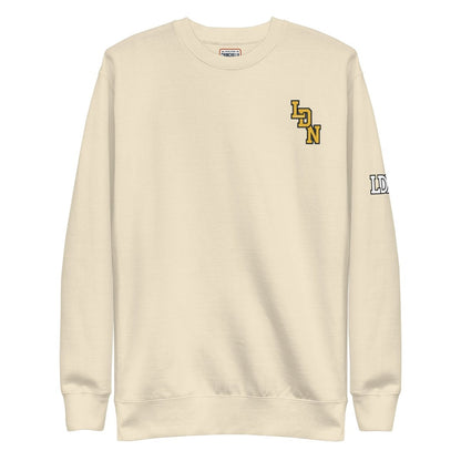 London Varsity Unisex Premium Sweatshirt - Chinchilla Choons
