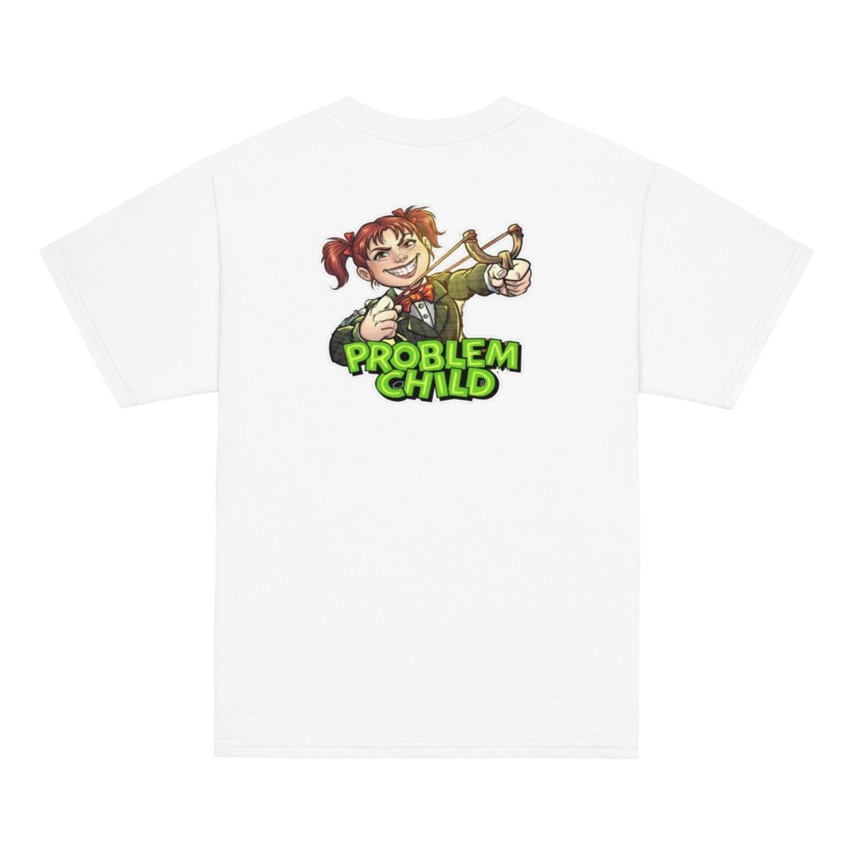 Problem Child (Girls) Classic Tee - Chinchilla Choons