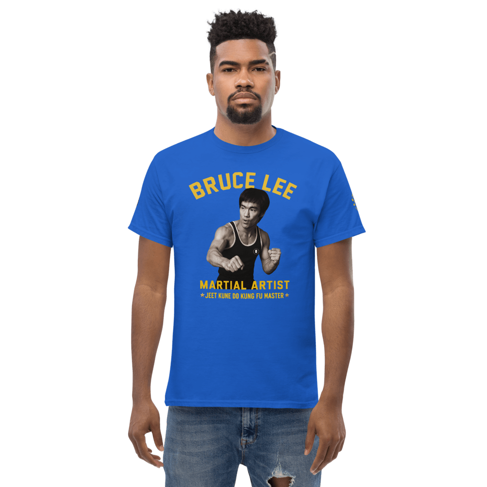 Bruce Lee Men's Classic Tee - Chinchilla Choons