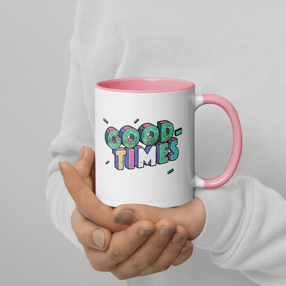 Good Times White Glossy Mug - Chinchilla Choons