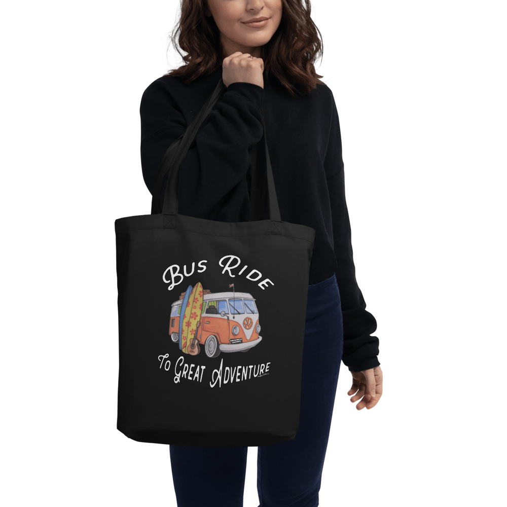 Bus Ride Eco Tote Bag - Chinchilla Choons