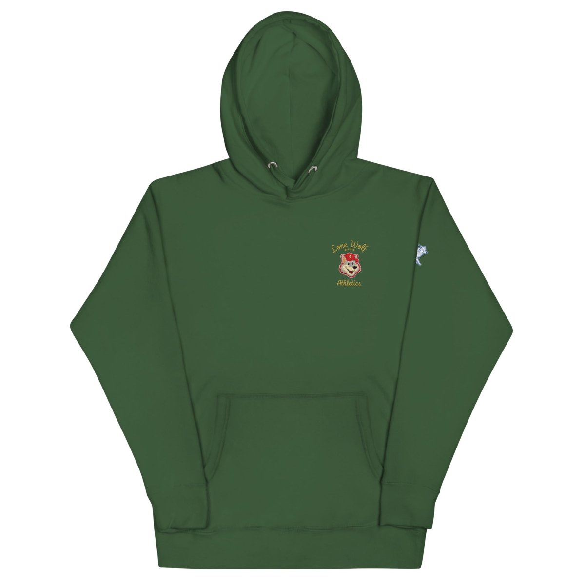 Lone Wolf Unisex Hoodie - Chinchilla Choons
