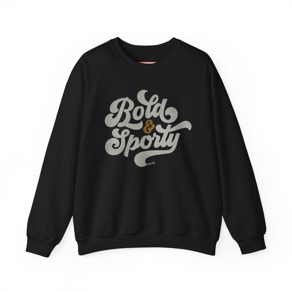 Bold & Sporty Women's Crewneck Sweatshirt - Chinchilla Choons