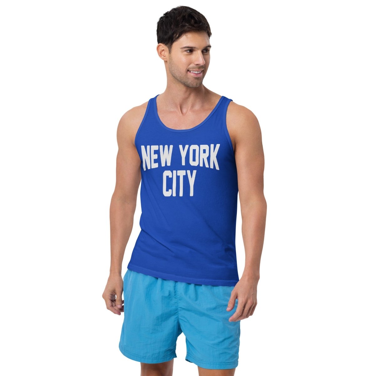 New York City Men's Tank Top - Chinchilla Choons