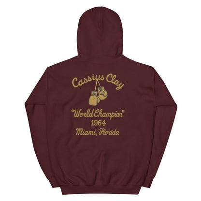 Cassius Clay Classic Unisex Hoodie - Chinchilla Choons