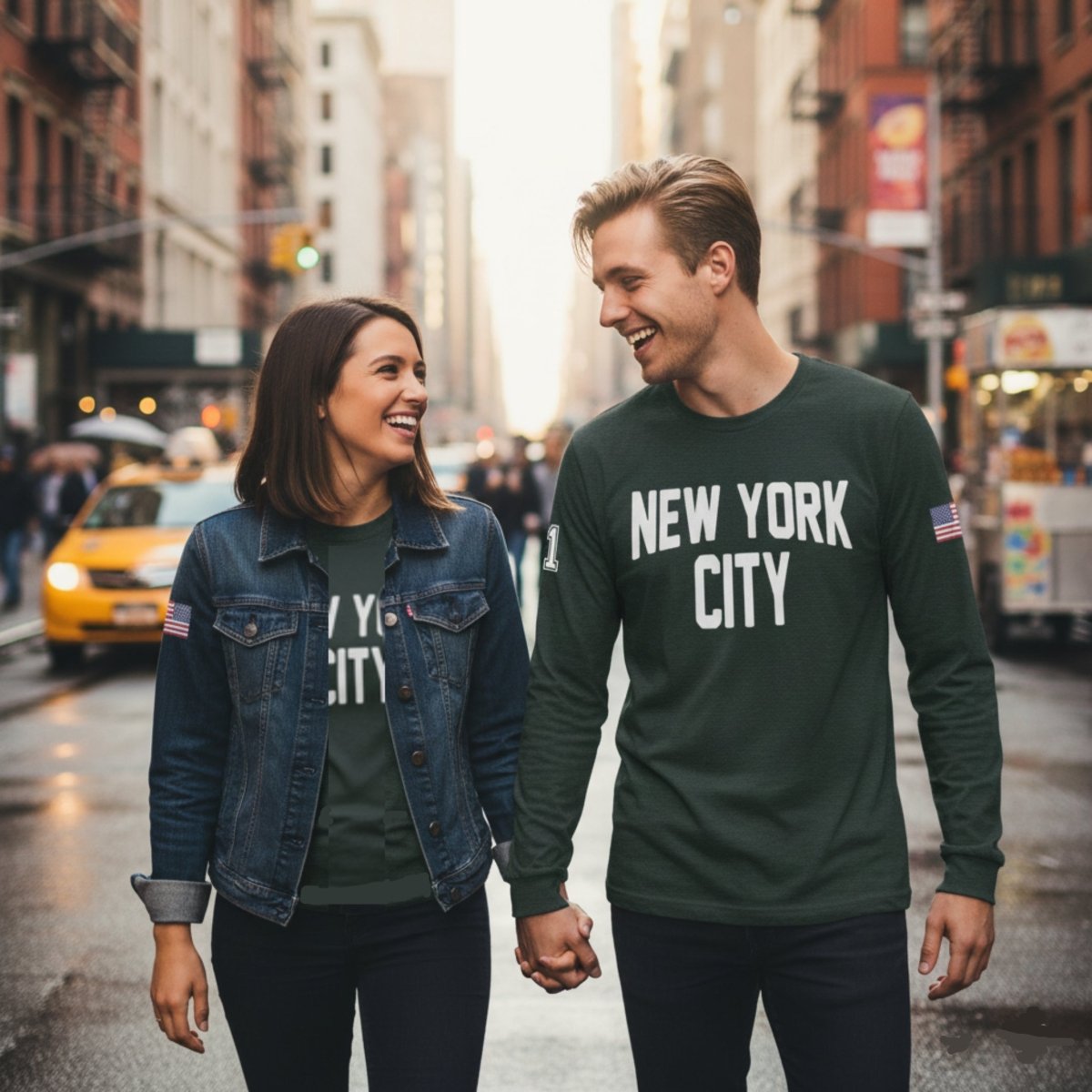 New York City Unisex Long Sleeve Tee - Chinchilla Choons