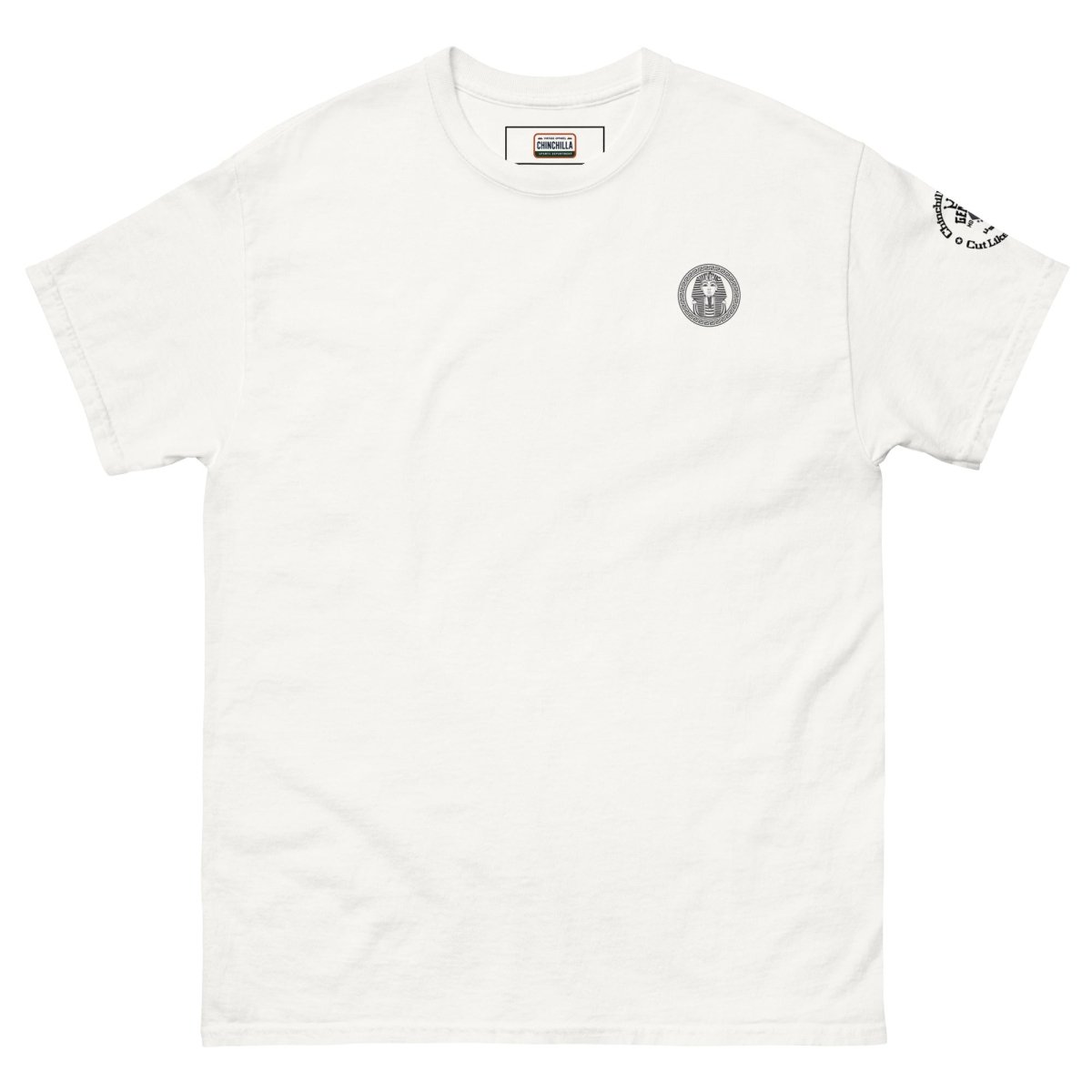 Children Of Kemet Unisex Classic Tee (White & Gold) - Chinchilla Choons