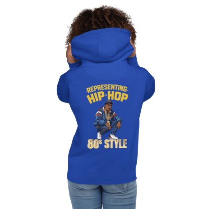 Representing Hip Hop Unisex Hoodie - Chinchilla Choons