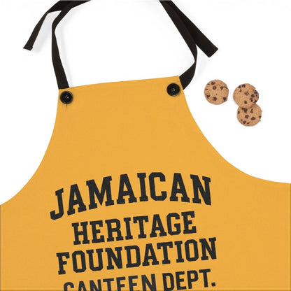 Jamaican Heritage Foundation Apron - Unique Cooking Gear for Food Lovers - Chinchilla Choons