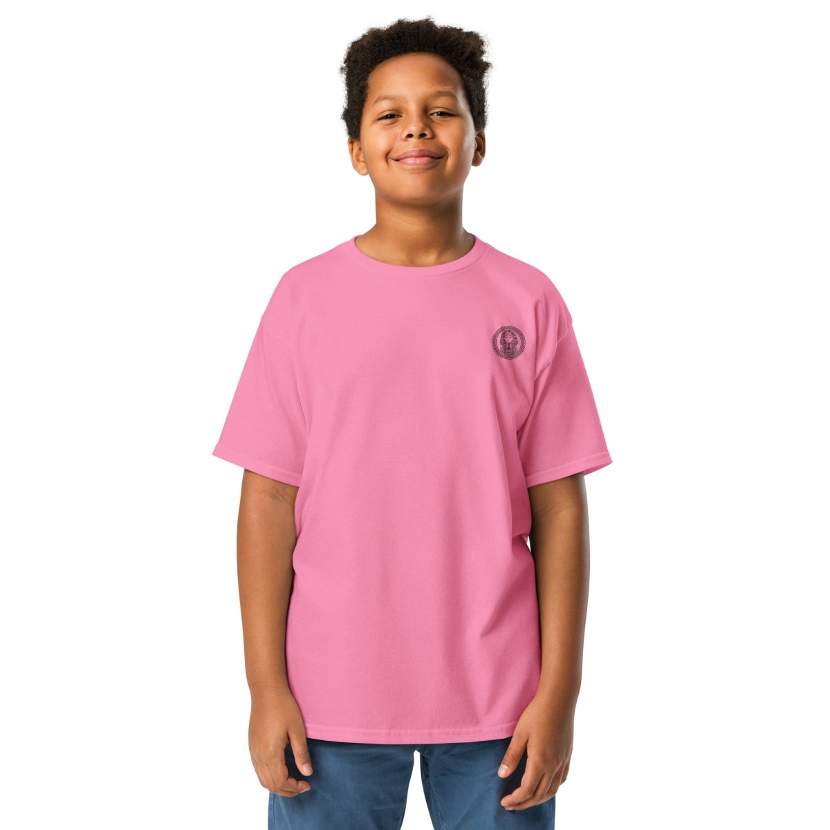 Children Of Kemet Youth Classic Tee (Yellow & Pink) - Chinchilla Choons