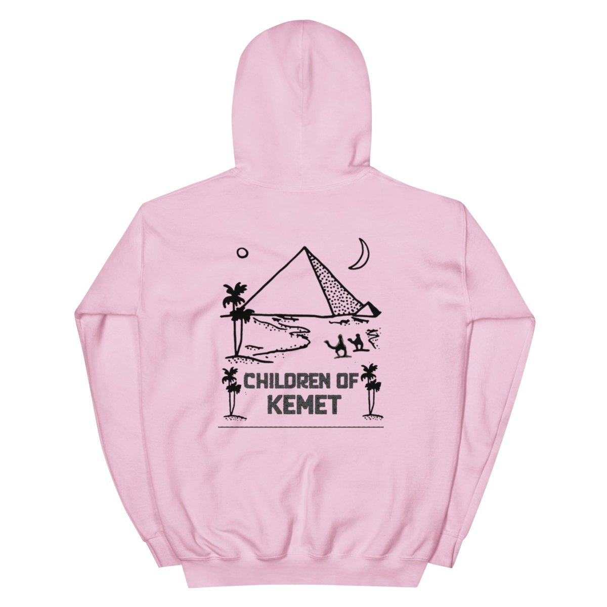 Children Of Kemet Unisex Hoodie (Yellow/Pink) - Chinchilla Choons