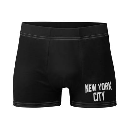 New York City Boxer Briefs (Black) - Chinchilla Choons