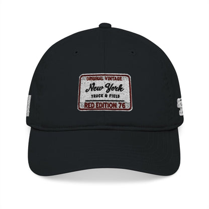 Embroidered 'New York' Patch Dad Baseball Cap - Chinchilla Choons