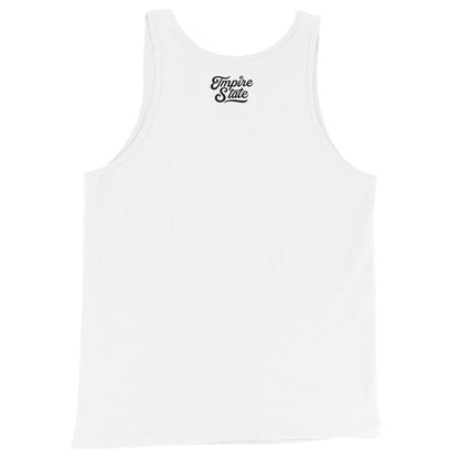 New York City Men's Tank Top (White) - Chinchilla Choons