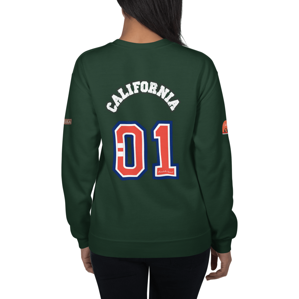 California Varsity Unisex Sweatshirt - Chinchilla Choons