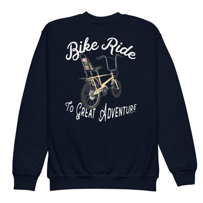 Chopper '75' Youth Crewneck Sweatshirt (Dark Colours) - Chinchilla Choons