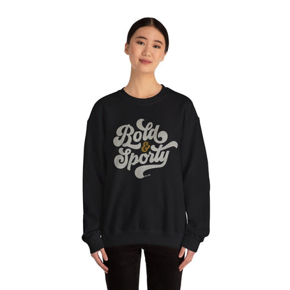 Bold & Sporty Women's Crewneck Sweatshirt - Chinchilla Choons