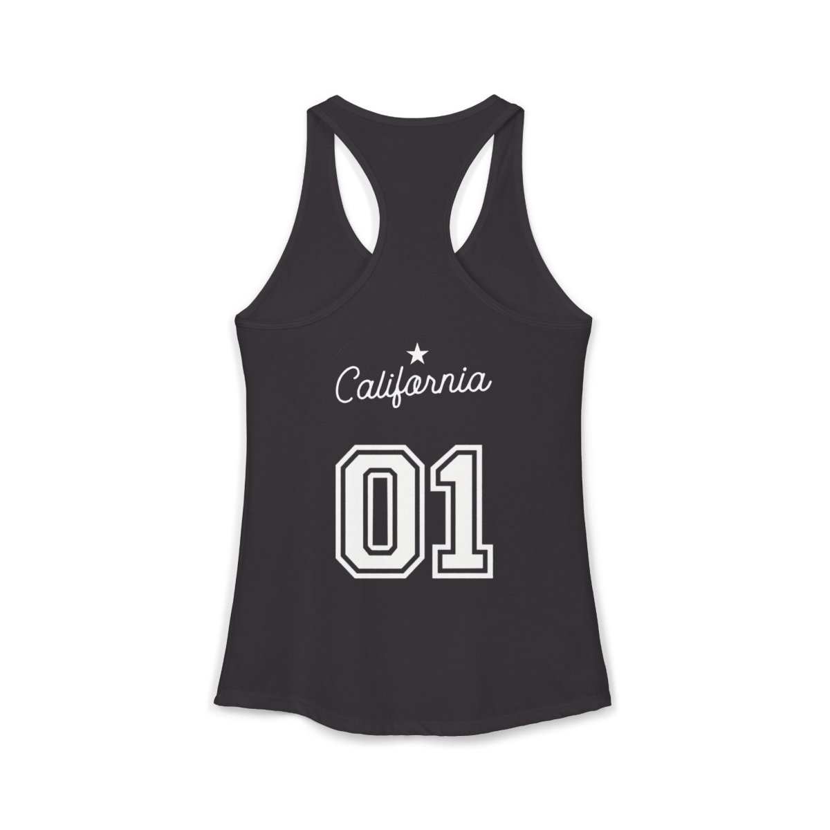 California Varsity Women's Ideal Racerback Tank Top - Chinchilla Choons