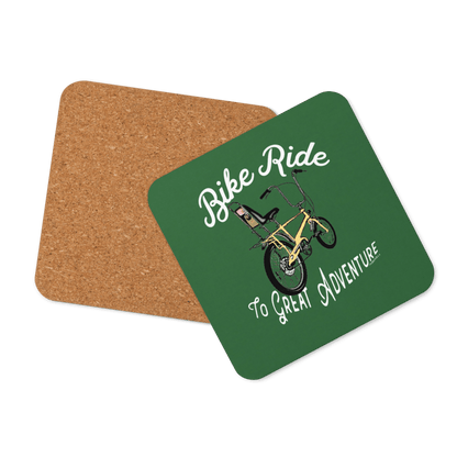Chopper "75" Cork-Back Coaster - Chinchilla Choons
