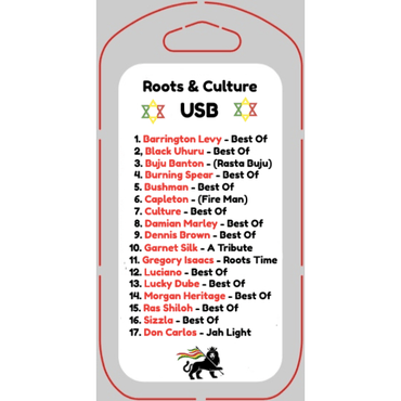 Roots & Culture USB - Chinchilla Choons