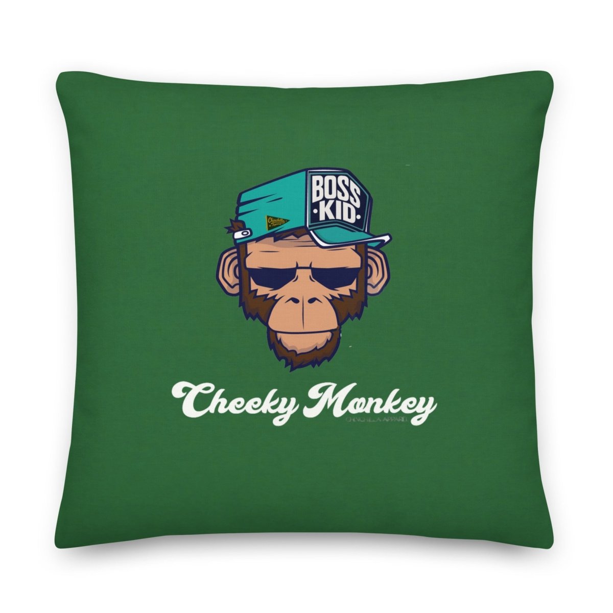 Cheeky Monkey Premium Pillow - Chinchilla Choons