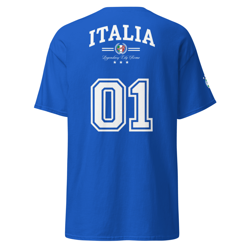 Italia Football Unisex Classic Tee - Chinchilla Choons