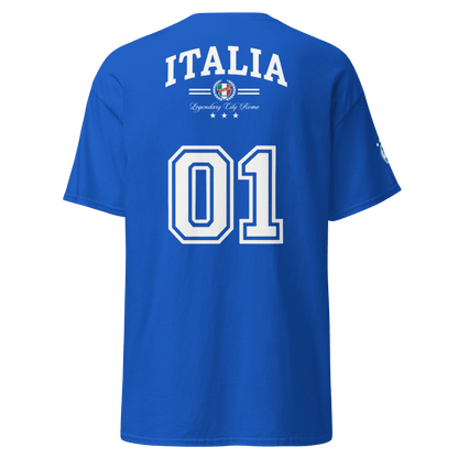 Italia Football Unisex Classic Tee - Chinchilla Choons