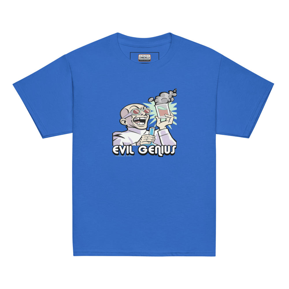 Evil Genius Youth Classic Tee - Chinchilla Choons