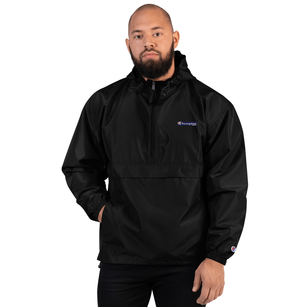 Champion Unisex Packable Anorak Jacket - Chinchilla Choons