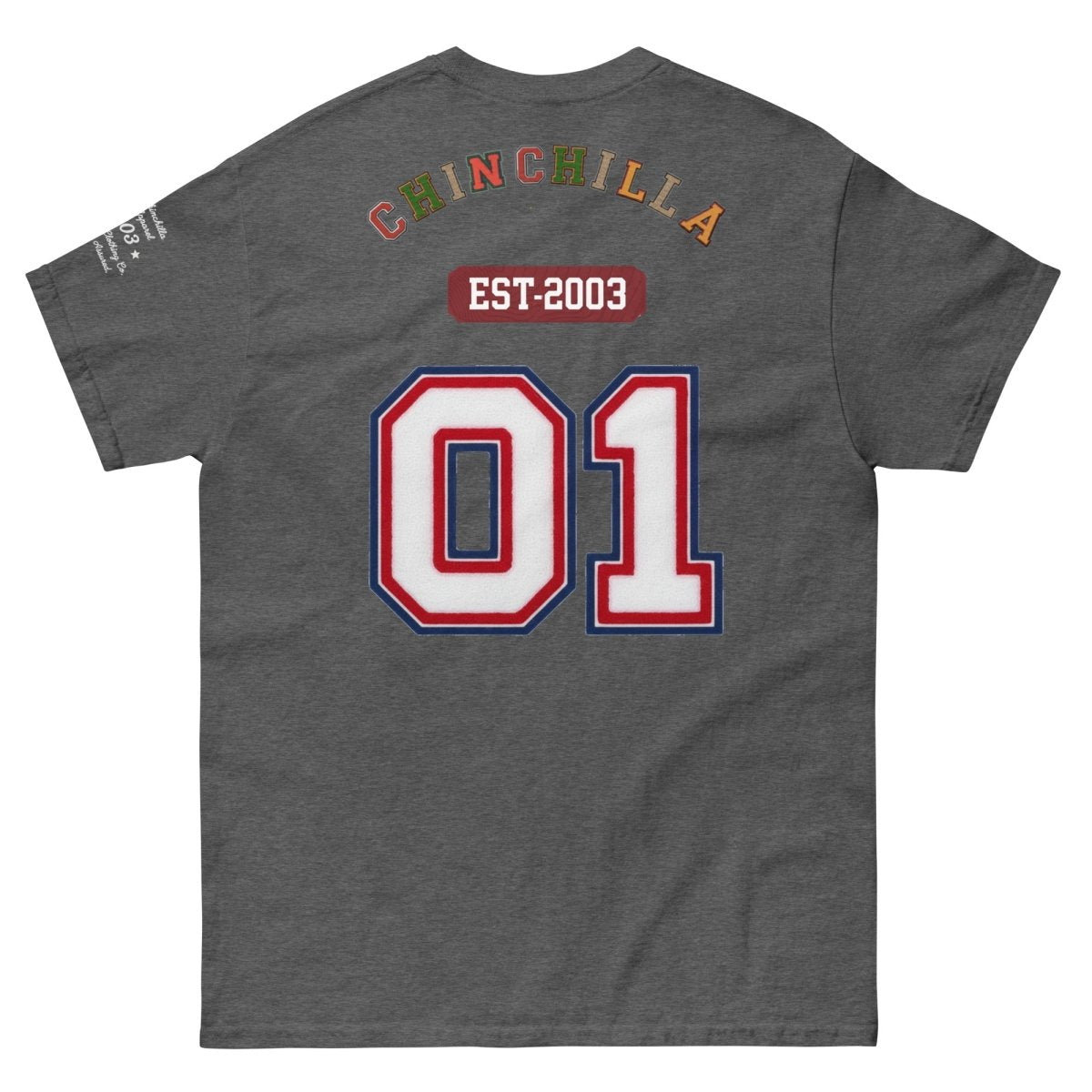 Chinchilla Varsity Unisex Classic Tee - Chinchilla Choons
