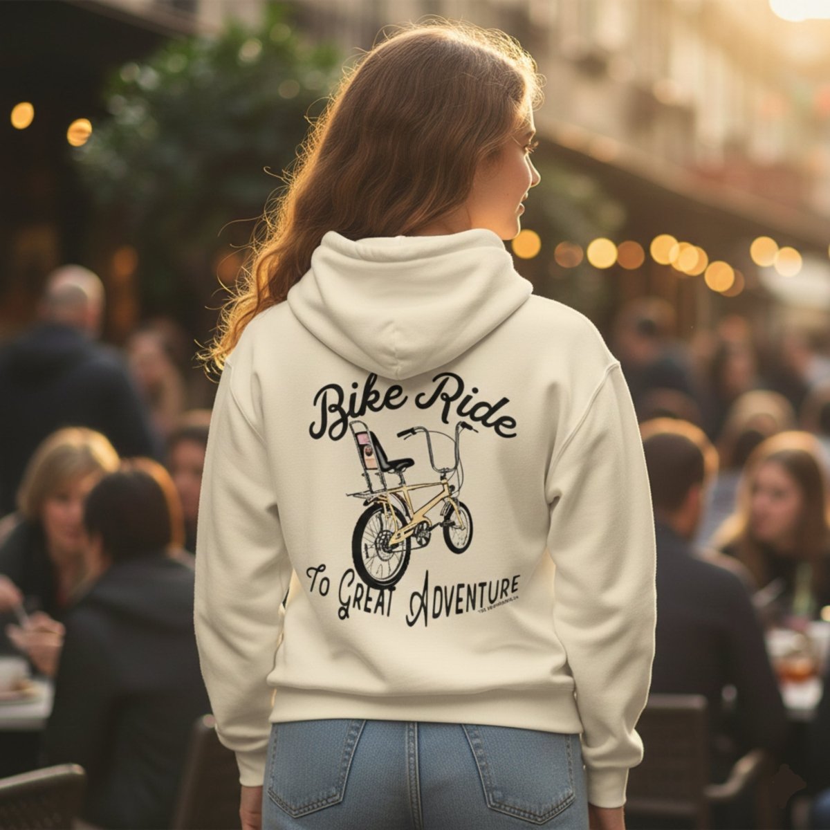 Chopper 75 Youth Heavy Blend Hoodie (White) - Chinchilla Choons