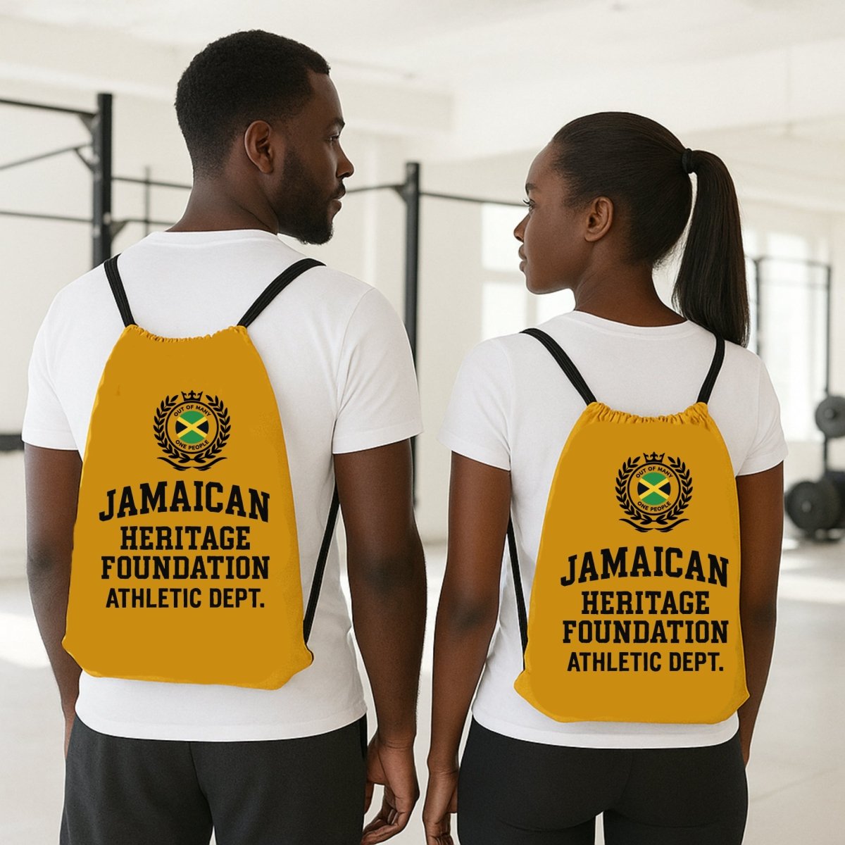 Jamaican Heritage Drawstring bag - Chinchilla Choons