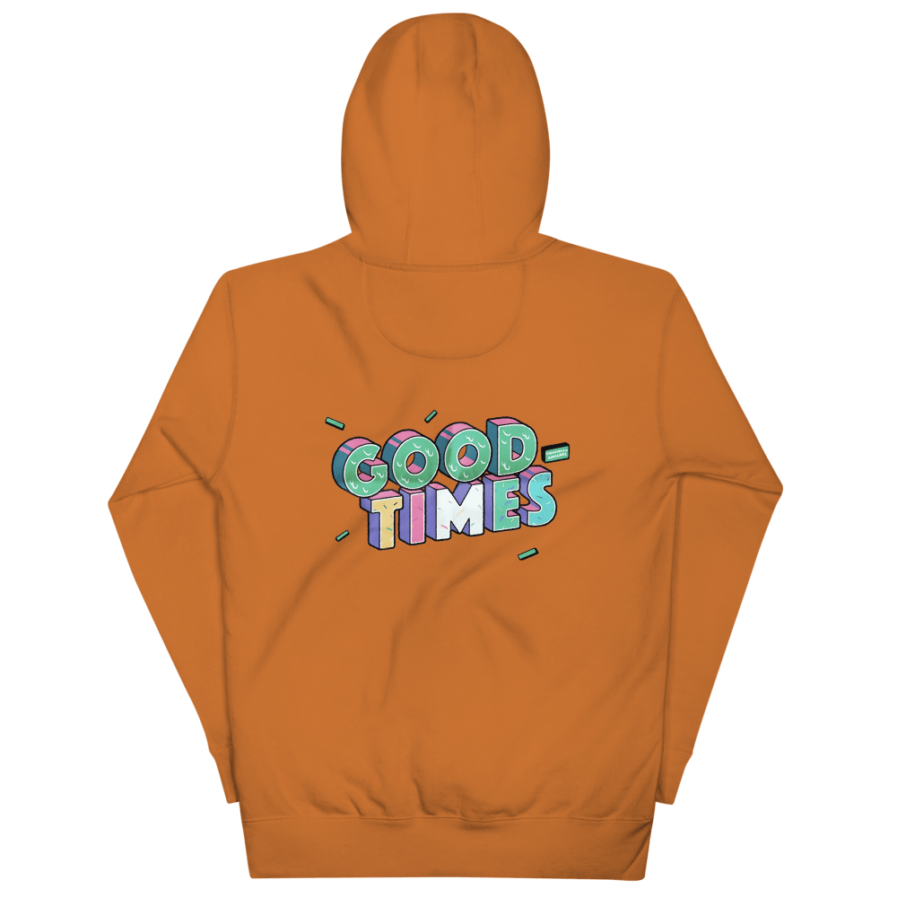 Good Times Unisex Hoodie - Chinchilla Choons